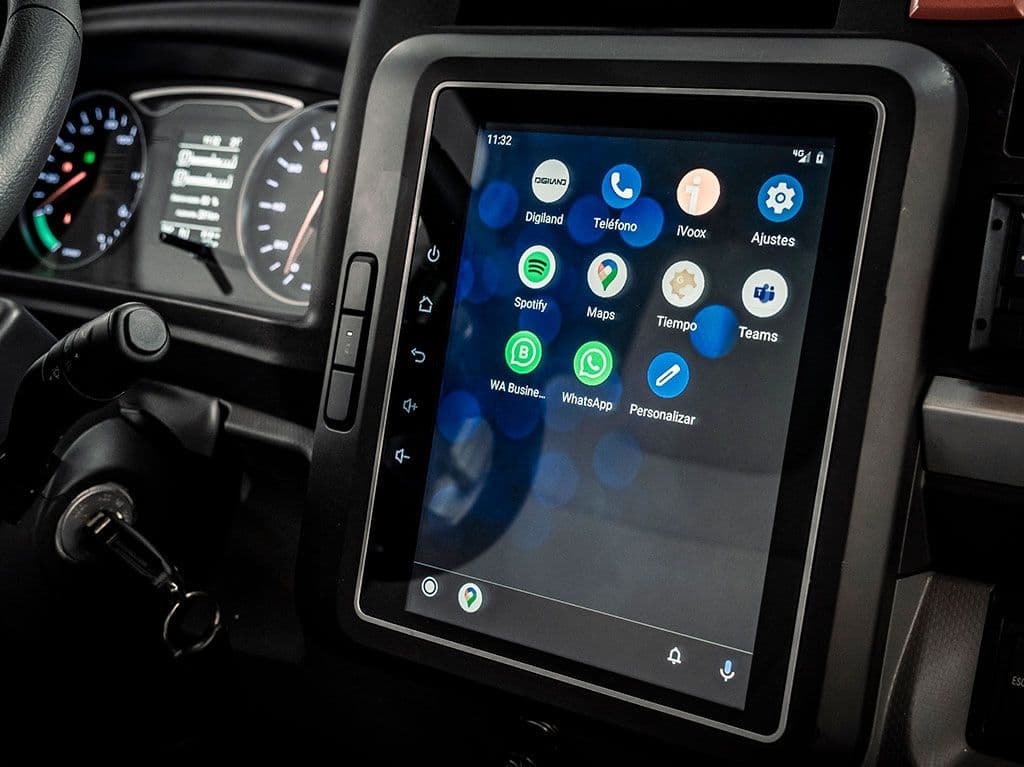 Interior del iJAC de 7,5 toneladas